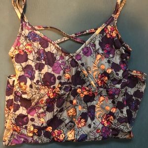REI Floral Athletic Tank